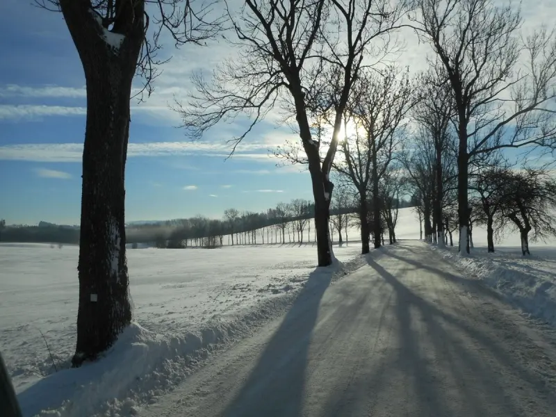 Vakantiehuis Horni Kalna in de winter